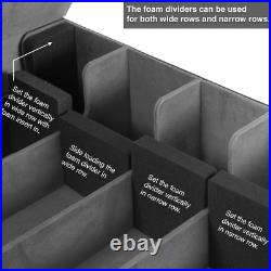 Deck Cases Bundle Hold up to 5000 Trading Cards, Storage Boxes Set Included 4-Ro