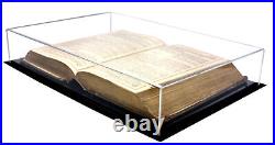 Deluxe Clear Acrylic Book, Stamp, or Coin Collection Display Case (A029-B)