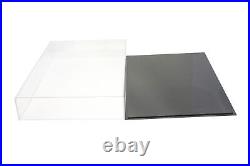Deluxe Clear Acrylic Book, Stamp, or Coin Collection Display Case (A029-B)