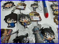 Detective Conan Sega Case Closed Large Rare Collection Keychains, Can Pins, Pen