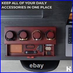 Elevate Your Watch Collection Wooden Mens Watch Box & Watch Case Lifetime