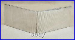FINE Mid-Century Modern Continental. 800 Silver Gilt Stash Case 4.2 x 3 4.1 ozt FINE Mid-Century Modern Continental. 800 Silver Gilt Stash Case 4.2 x 3 4.1 ozt