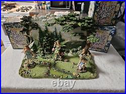 Faerie Glen 3-D Magical Forest Display, 2003. With Fairies! + Original Boxes