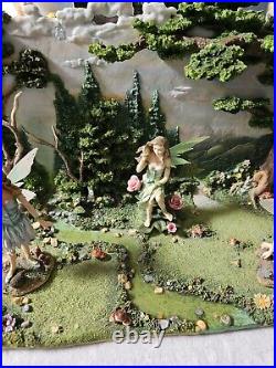 Faerie Glen 3-D Magical Forest Display, 2003. With Fairies! + Original Boxes