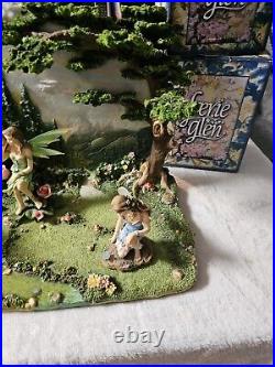 Faerie Glen 3-D Magical Forest Display, 2003. With Fairies! + Original Boxes