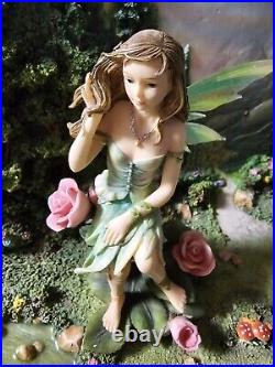 Faerie Glen 3-D Magical Forest Display, 2003. With Fairies! + Original Boxes