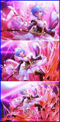 Figure Display Box Case with Light For Demon Rem SHIBUYA Scramble Crystal Dress Figure Display Box Case with Light For Demon Rem SHIBUYA Scramble Crystal Dress