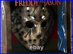 Freddy vs. Jason Mask Display Friday the 13th Display Case Custom Collectible