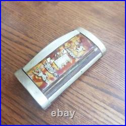 French antique snuff box accessory case wooden snuff box antique