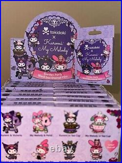 Full Case of tokidoki x Kuromi & My Melody Garden Tea Party Enamel Pins