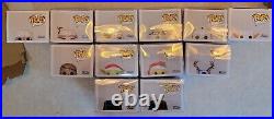 Funko POP! Star Wars Christmas & Snowman Complete Lot with Cases & Boxes
