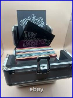 GIRLS ALOUD CD SINGLE COLLECTION TRAIN CASE -22 CD BOX SET WithLOCKING METAL CASE