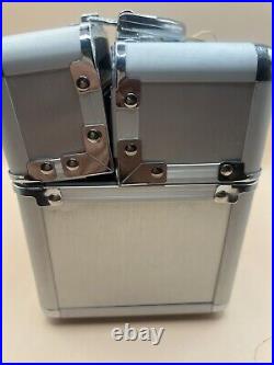 GIRLS ALOUD CD SINGLE COLLECTION TRAIN CASE -22 CD BOX SET WithLOCKING METAL CASE