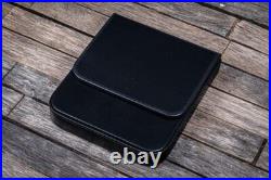Galen Leather Magnum Opus 6 Slots Hard Pen Case in Black NEW in Box