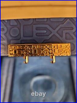 Genuine Rolex Collection Watch/Jewelry Case! Pearlmaster Presidental Lock Box