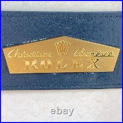 Genuine Rolex Collection Watch Jewelry Large Navy Presentation Box Case 51.00.01