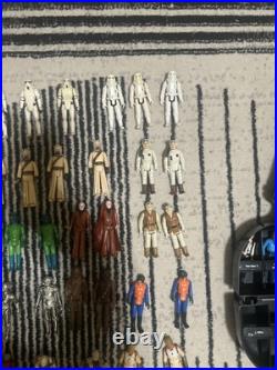 HUGE Kenner Star Wats Lot. 85 Figures + Case
