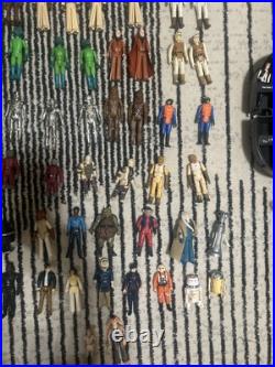HUGE Kenner Star Wats Lot. 85 Figures + Case