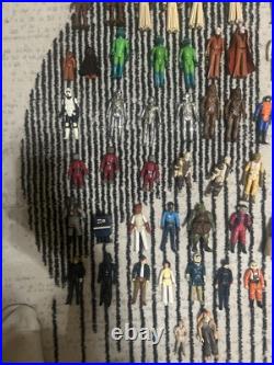 HUGE Kenner Star Wats Lot. 85 Figures + Case