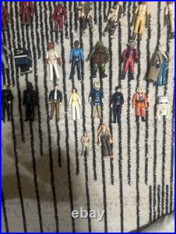 HUGE Kenner Star Wats Lot. 85 Figures + Case
