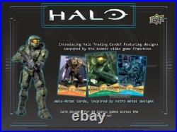 Halo Legacy Collection Trading Cards Hobby 12-box Case (upper Deck 2023) Halo Legacy Collection Trading Cards Hobby 12-box Case (upper Deck 2023)