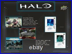 Halo Legacy Collection Trading Cards Hobby 12-box Case (upper Deck 2023) Halo Legacy Collection Trading Cards Hobby 12-box Case (upper Deck 2023)