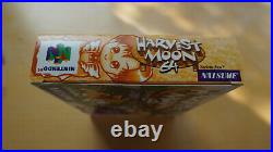 Harvest Moon 64 N64 Box & Instructions Cultivate Your Collection