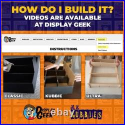 KUBBIE DLX WHITE (3x4) In Box Display Case for Funko Pops, Wall Mount & Stack KUBBIE DLX WHITE (3x4) In Box Display Case for Funko Pops, Wall Mount & Stack