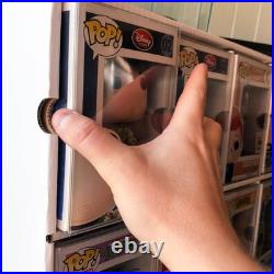 KUBBIE DLX WHITE (3x4) In Box Display Case for Funko Pops, Wall Mount & Stack KUBBIE DLX WHITE (3x4) In Box Display Case for Funko Pops, Wall Mount & Stack