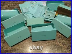 Large Collection of Tiffany & Co. Sunglass Boxes and Clamshell Cases