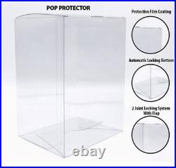 Lot 1-200 Collectible Funko Pop 0.5mm Protector case for 4 inch Vinyl Figures