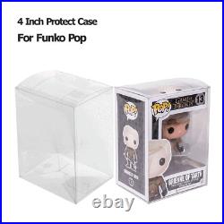 Lot 5 20 50 100 Funko Pop Protector Case for 4 inch Vinyl Figures Collectibles