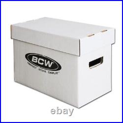 Lot Of 20 Boxes BCW Short Comic Book Storage Box Holds Up To 175 Comics