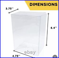 Lot Of 500 Clear Collectibles Protector Case for Funko Pop 4 inch Vinyl Figures