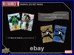 Marvel Allegiance Secret Wars Trading Cards Hobby 12-box Case (upper Deck 2024) Marvel Allegiance Secret Wars Trading Cards Hobby 12-box Case (upper Deck 2024)