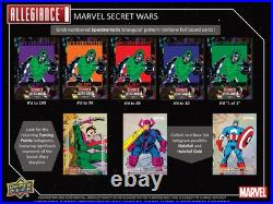 Marvel Allegiance Secret Wars Trading Cards Hobby 12-box Case (upper Deck 2024) Marvel Allegiance Secret Wars Trading Cards Hobby 12-box Case (upper Deck 2024)