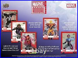 Marvel Annual Hobby 16-box Case (upper Deck 2020/21)