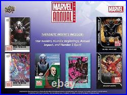 Marvel Annual Hobby 16-box Case (upper Deck 2020/21)