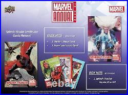 Marvel Annual Hobby 16-box Case (upper Deck 2020/21)