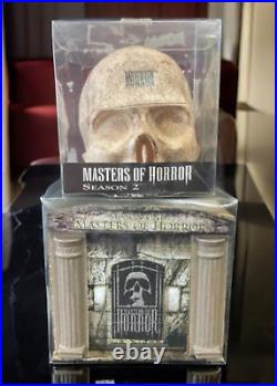 Masters of Horror Complete 11 DVD Set Season 1 & 2 in Skull Case Free Shipping