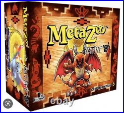 MetaZoo Native Booster boxes sealed x6 Sealed Half Case