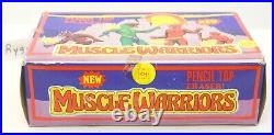 Muscle Warriors, 1980's vintage, Store Display Box & figures, MOTU, Galaxy, KO