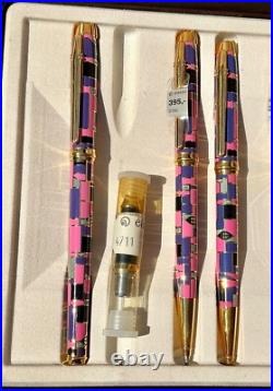 NEW OLD STOCK! ELYSEE Collectors case with 9 pens, incl. Edition 1, box