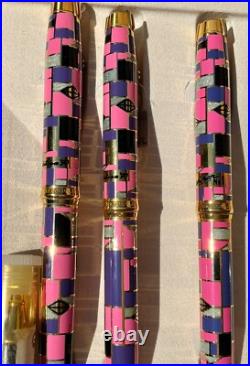 NEW OLD STOCK! ELYSEE Collectors case with 9 pens, incl. Edition 1, box