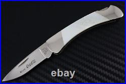 NOS! BUCK ULTIMA I 507 COCA COLA EDITION MOTHER OF PEARL Folding Knife & Box