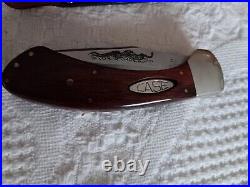 New 1981, 9 Dot Case Sidewinder Knife with OEM Box Sheath Care Pamphlet