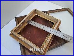 Old Wooden Kiot Box Case For Icons Religion Ukraine Antique
