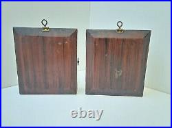 Old Wooden pair Kiot Box Case For Icons Religion Ukraine Antique