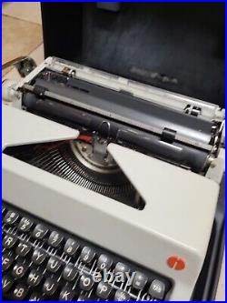 Olympia SM9 Vintage Manual Typewriter 1973 West Germany Works with Case