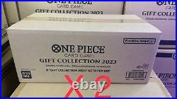 One Piece Card Game Gift Collection 2023 GC01 -English SEALED CASE X 2 In HAND